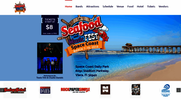 portcanaveralseafoodandmusicfestival.com