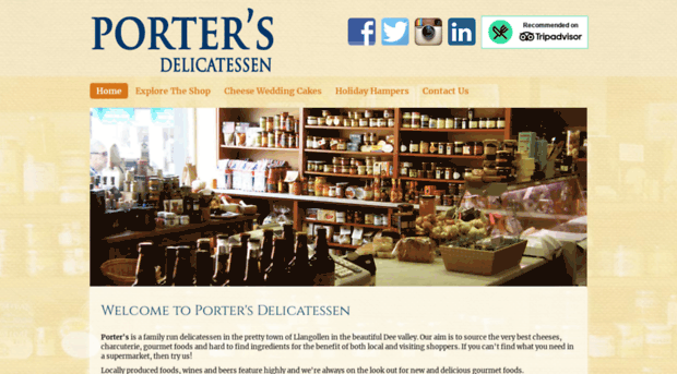 portersdeli.co.uk