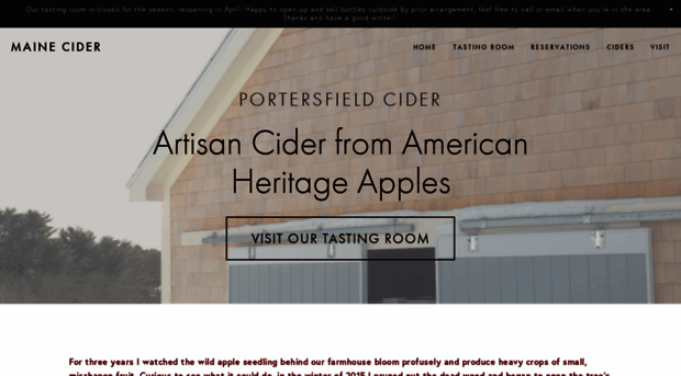 portersfieldcider.com