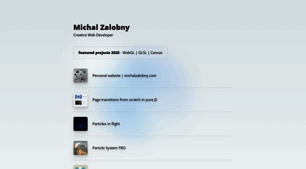 portfolio2023.michalzalobny.com