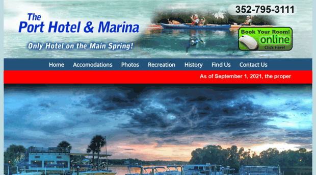 porthotelandmarina.com