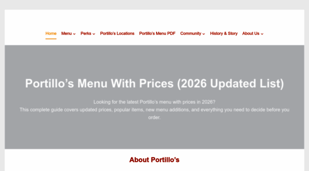 portillosmenus.us
