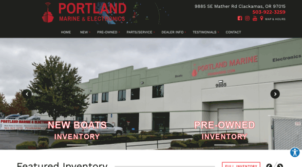 portlandmarineelectronics.com