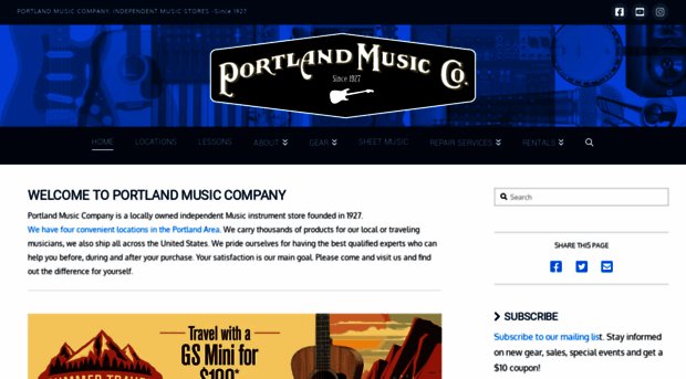 portlandmusiccompany.com