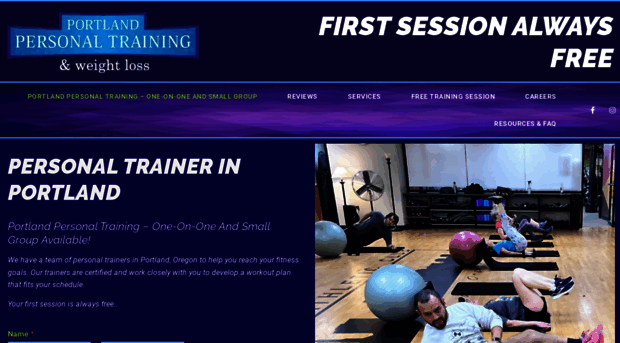 portlandpersonaltraining.com