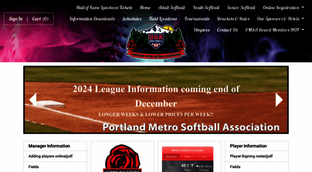 portlandsoftball.com