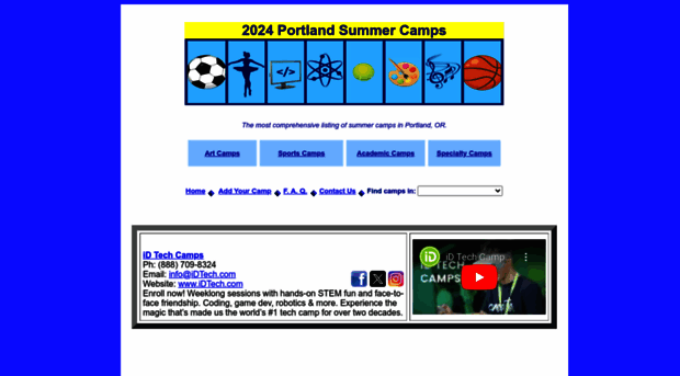 portlandsummercamps.org