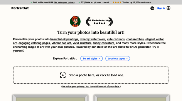 portraitart.app