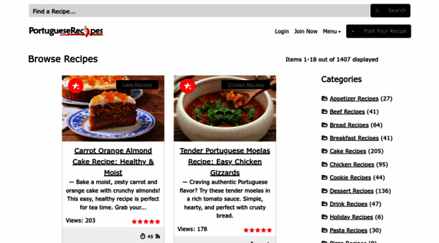 portrecipes.com