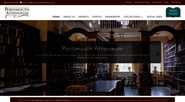 portsmouthathenaeum.org