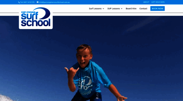 portstephenssurfschool.com