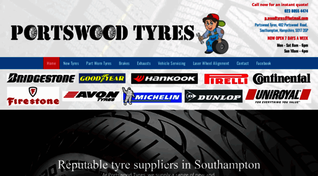 portswoodtyres-southampton.co.uk