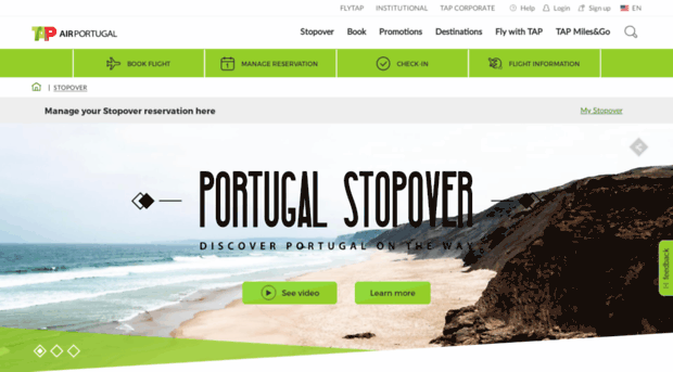 portugalstopover.flytap.com