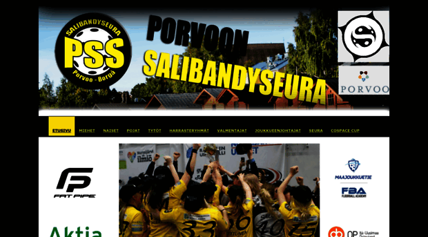 porvoonsalibandyseura.net