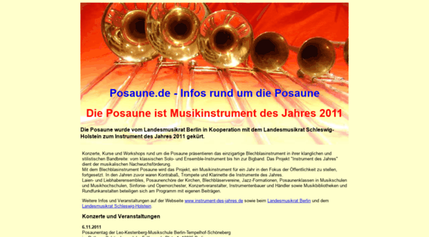 posaune.de