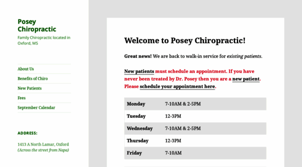 poseychiropractic.com