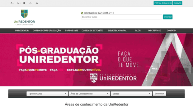 posgraduacaoredentor.com.br