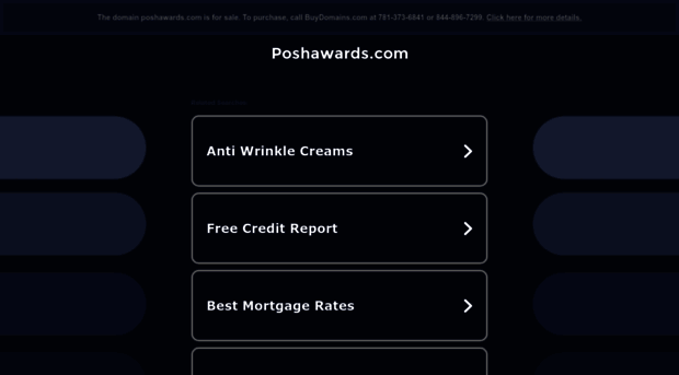 poshawards.com