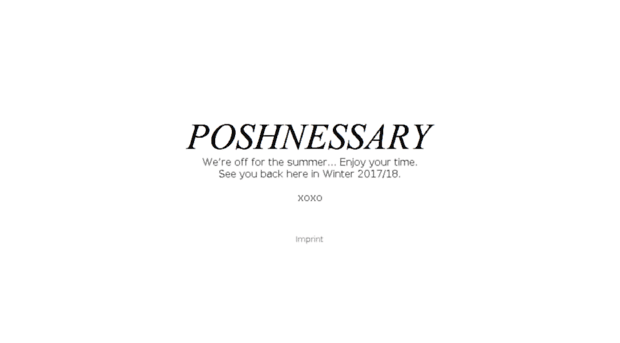 poshnessary.com