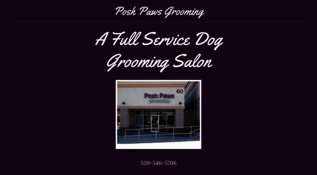 poshpawsgrooming.com