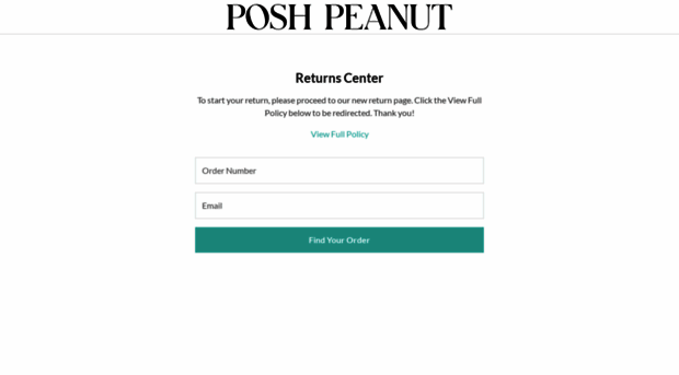 poshpeanut.returnscenter.com