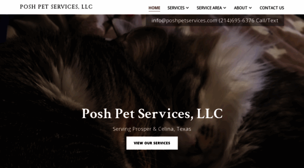poshpetservices.com