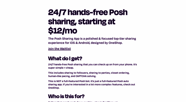 poshsharing.com