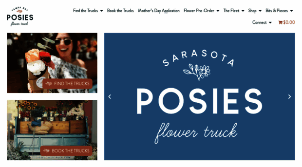 posiesflowertruck.com