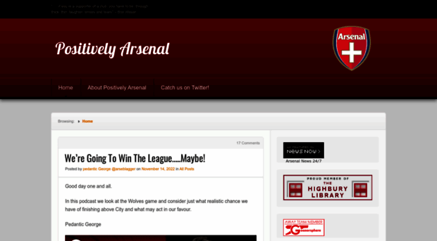 positivelyarsenal.com