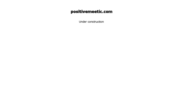 positivemeetic.com