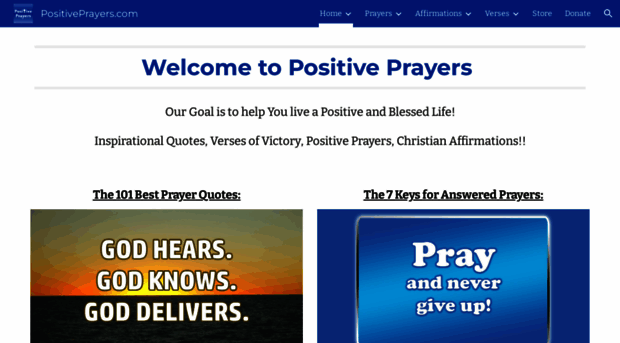 positiveprayers.com