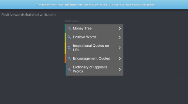 positivewordsthatstartwith.com