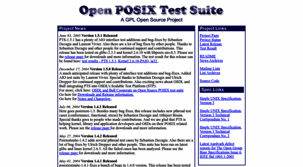 posixtest.sourceforge.net