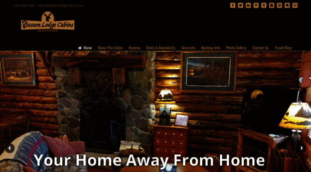 possumlodgecabins.com