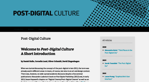 post-digital-culture.org