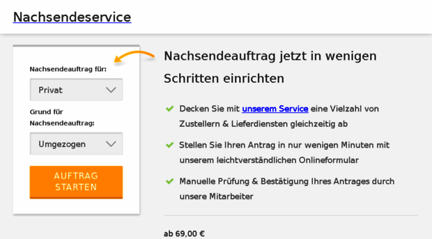 post-nachsendeauftrag.de