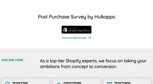 post-purchase-survey.hulkapps.com