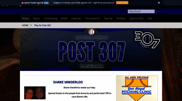 post307baseball.com