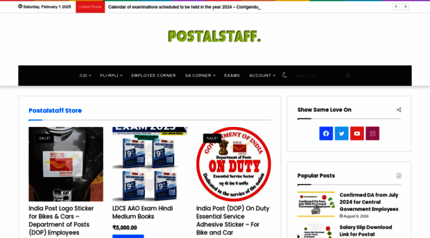 postalstaff.com