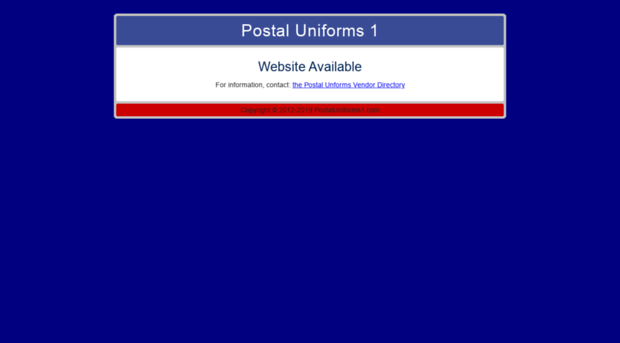 postaluniforms1.com