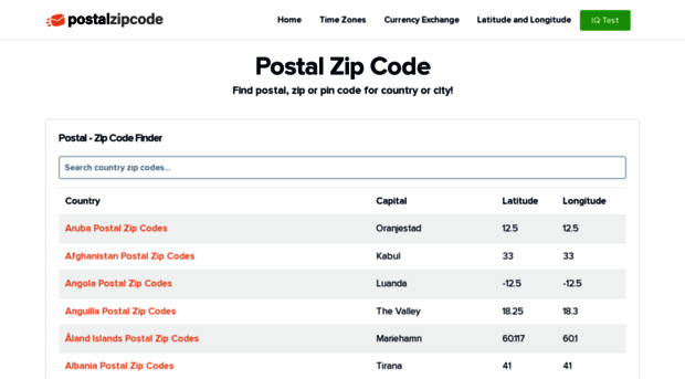 postalzipcode.co