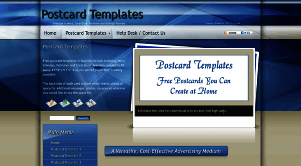 postcard-template.com