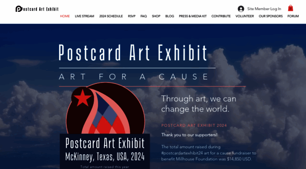 postcardartexhibit.com