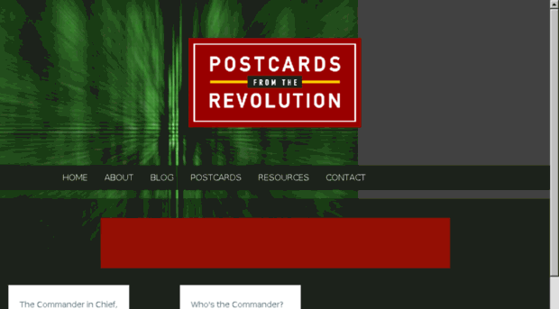 postcardsfromtherevolution.com