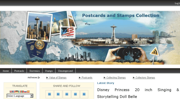postcardstamps.info
