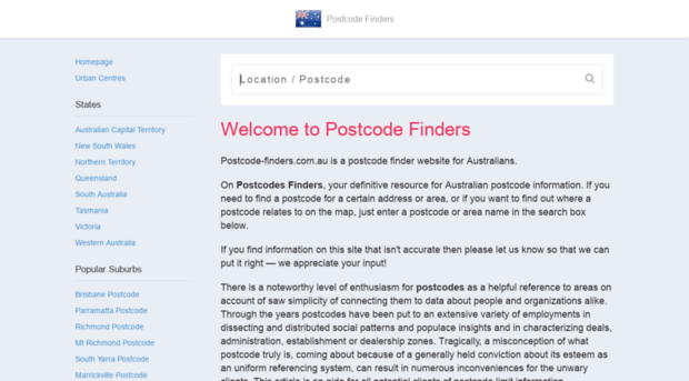 postcode-finders.com.au