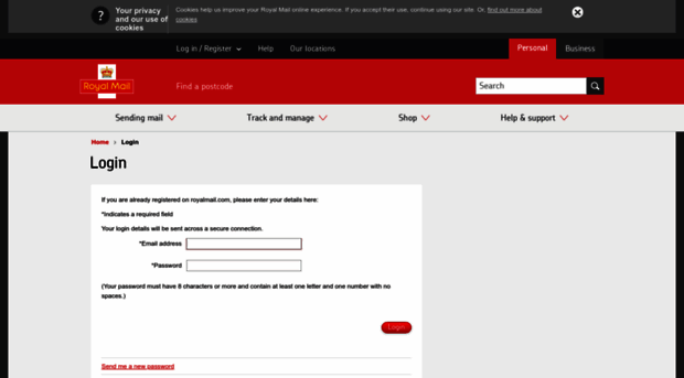 postcode2.parcelforce.com