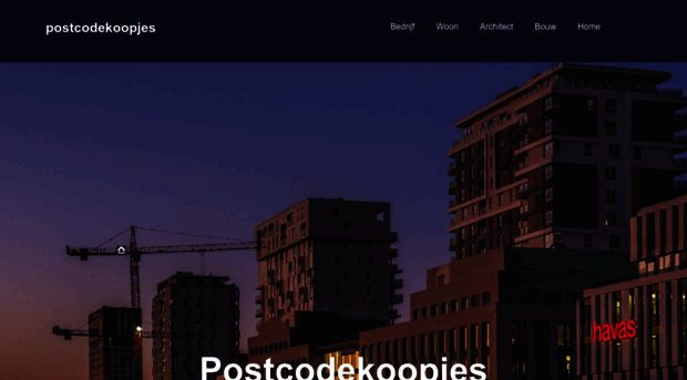 postcodekoopjes.nl