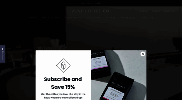 postcoffeecompany.com