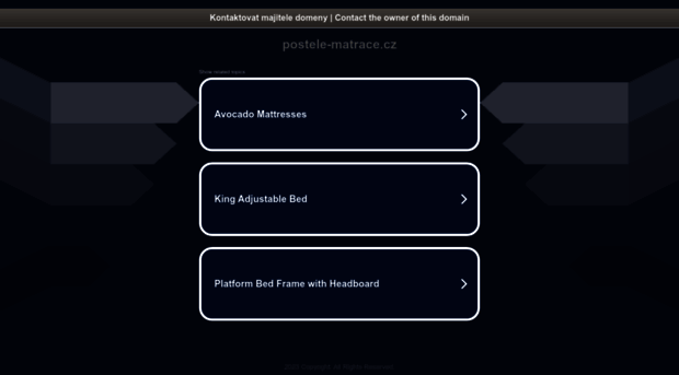 postele-matrace.cz